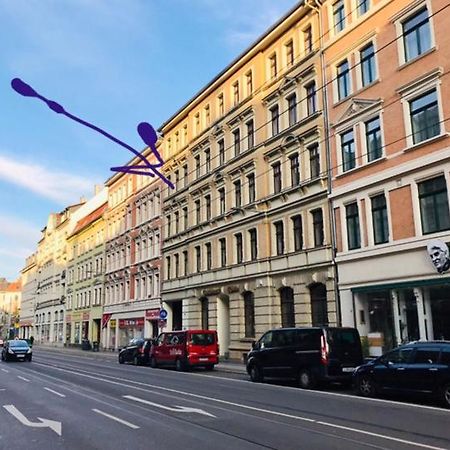 Ferienwohnung In Der Naehe Leipziger Zentrum Buitenkant foto