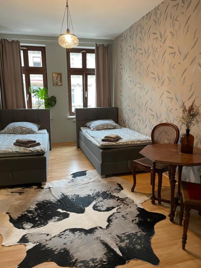 Ferienwohnung In Der Naehe Leipziger Zentrum Buitenkant foto