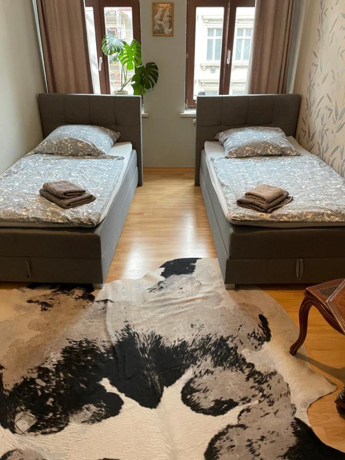 Ferienwohnung In Der Naehe Leipziger Zentrum Buitenkant foto