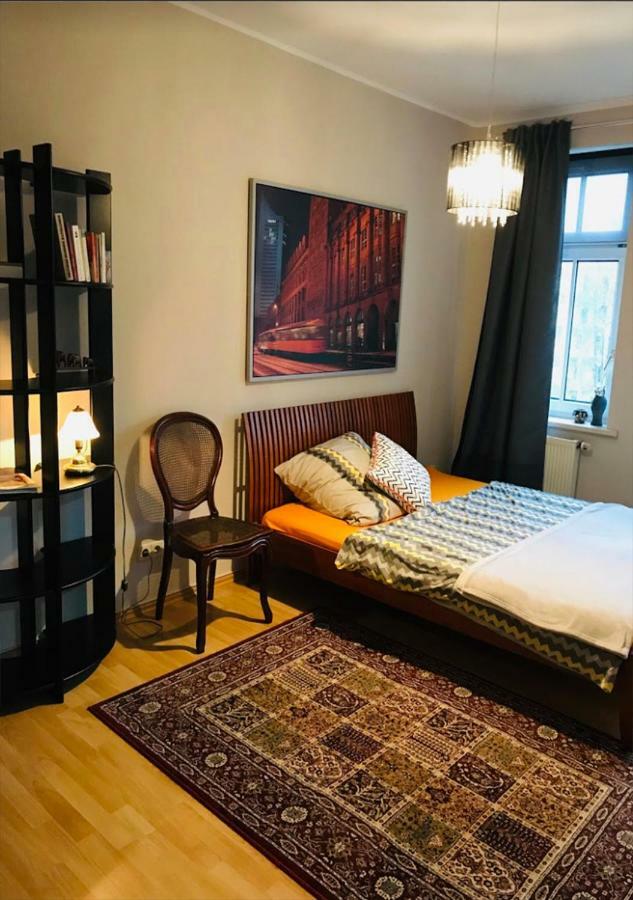 Ferienwohnung In Der Naehe Leipziger Zentrum Buitenkant foto