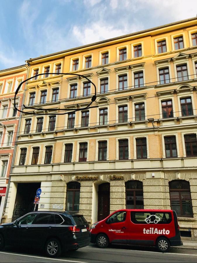 Ferienwohnung In Der Naehe Leipziger Zentrum Buitenkant foto