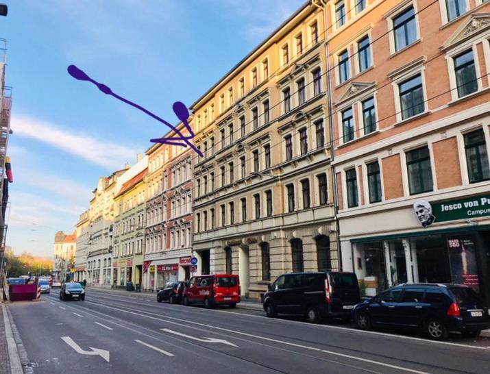 Ferienwohnung In Der Naehe Leipziger Zentrum Buitenkant foto